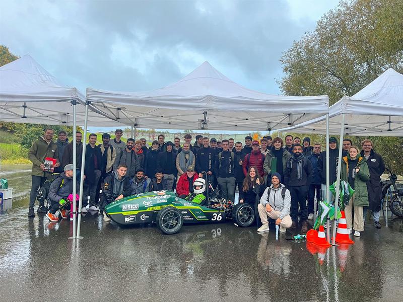 HÖRMANN Vehicle Engineering (HVE) provides financial and knowledge support for the student racing teams at Chemnitz University of Technology and Mittweida University of Applied Sciences.