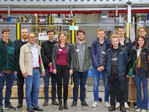 HÖRMANN Group: Exciting insights at the scholarship holder day